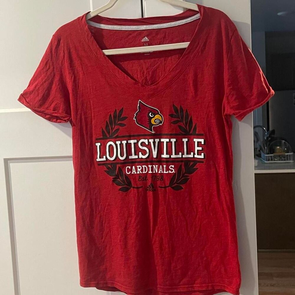 Adidas Men's Red T-shirt
